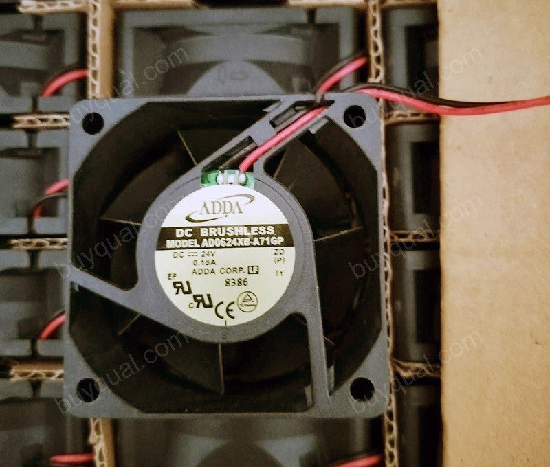 ADDA AD0624XB-A71GP 24V 0.18A 2wires Cooling Fan ADDA AD0624XB-A71GP 24V 0.18A 2wires Cooling Fan